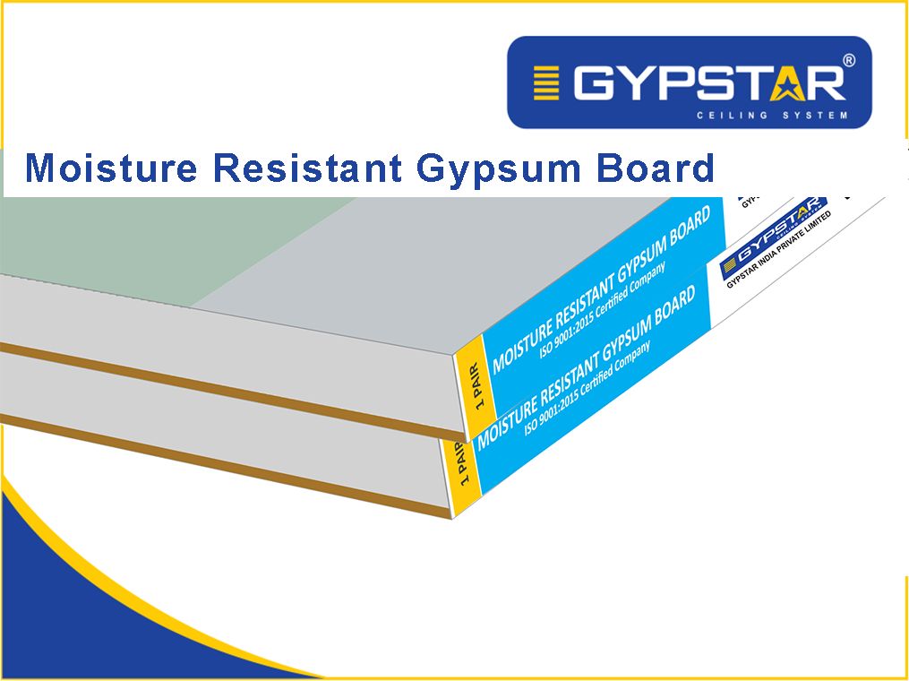 moisture resistant gypsum board green face