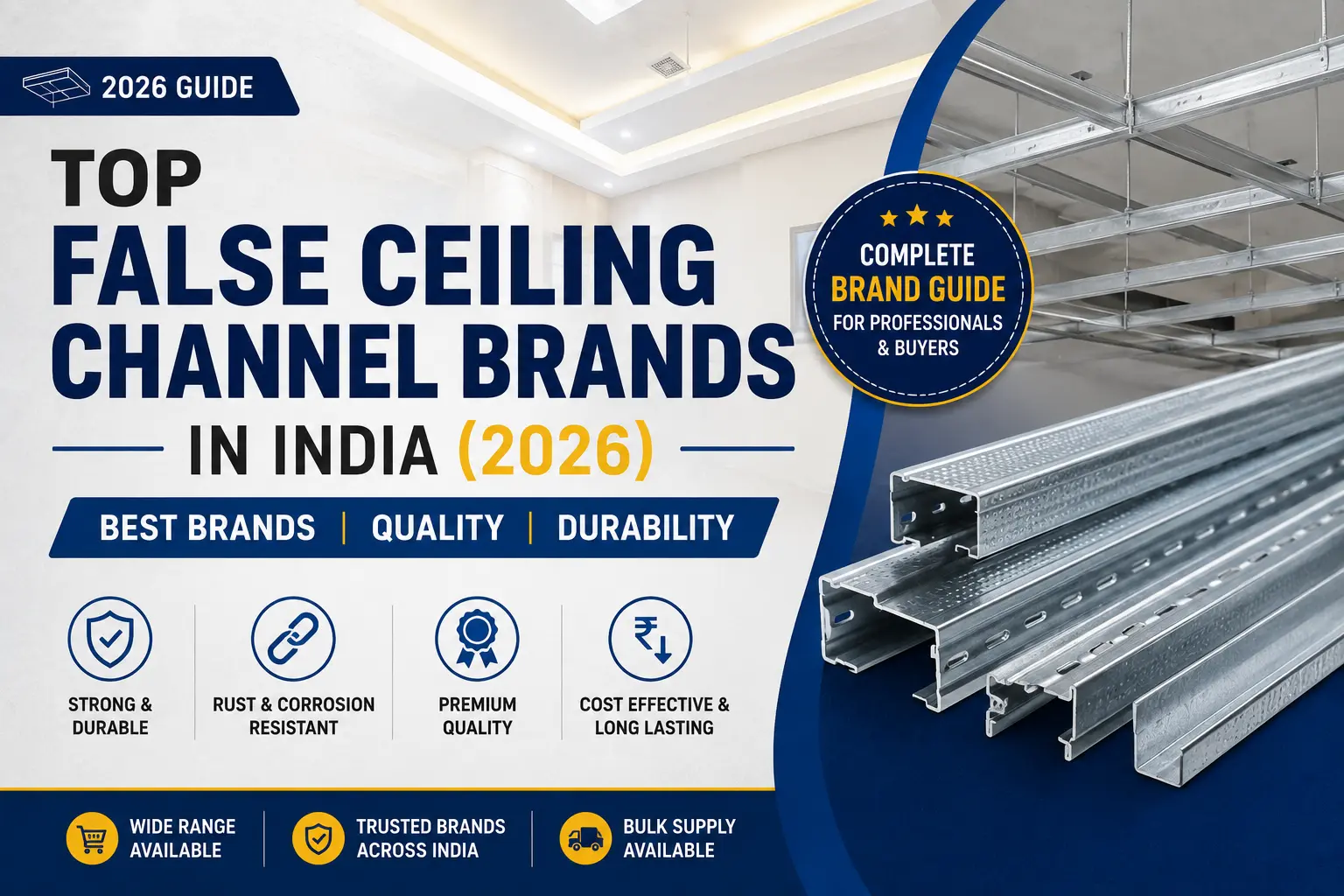 false ceiling materials supplier